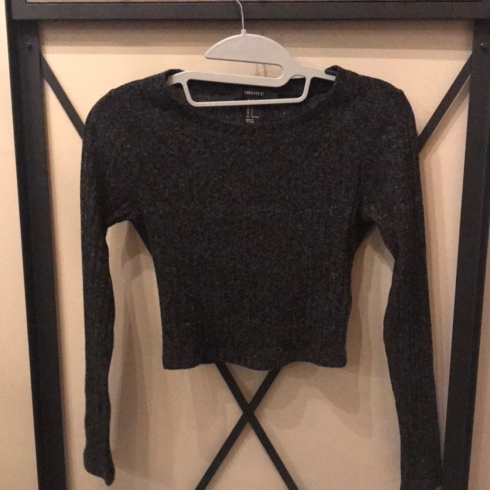 Forever 21 Ribbed Crop Top (small)